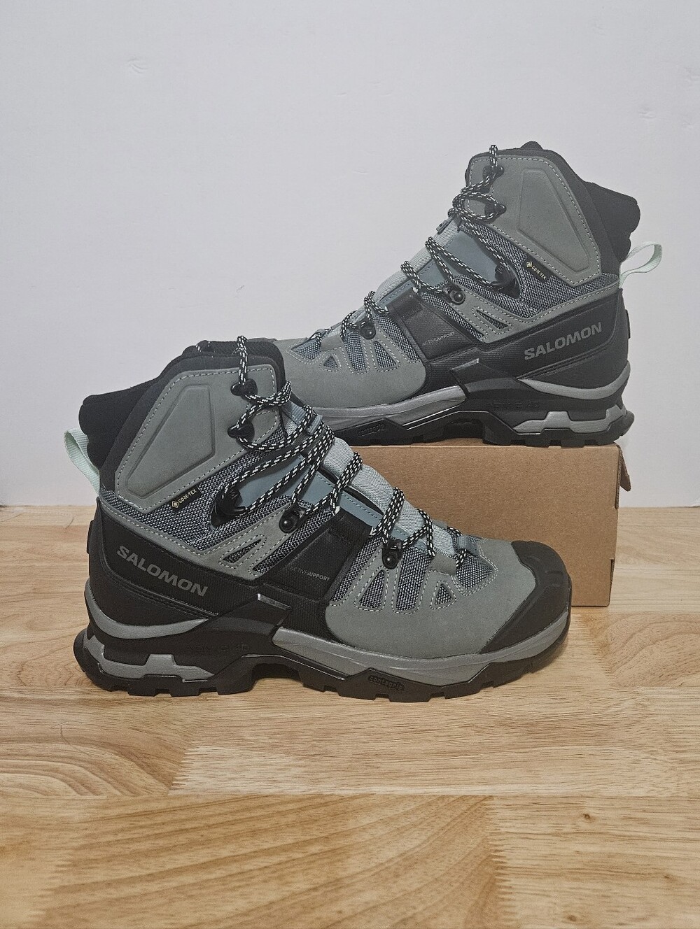 Salomon Women Quest 4 Gore Tex Blue